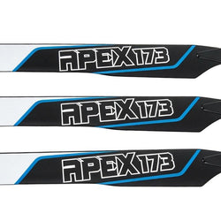 OMPHOBBY Apex 173 mm Main Rotor Blades (3 pcs) : OSHM2517