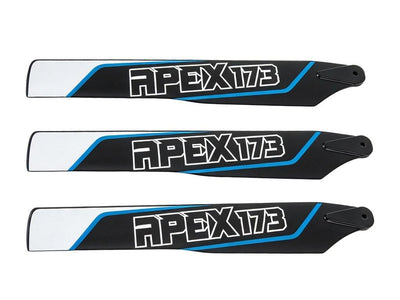 OMPHOBBY Apex 173 mm Main Rotor Blades (3 pcs) : OSHM2517
