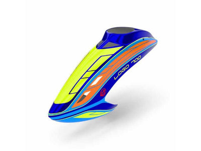 Mikado Canopy , LOGO 700 V2 neon-yellow/blue : 05604