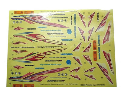  Hirobo S.R.B SG Decal