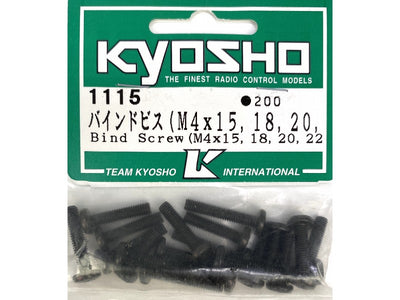 4mm Bind Screws (15mm-20mm)