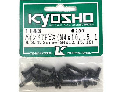 Bind ST Screws (M4 x 10/15/18)