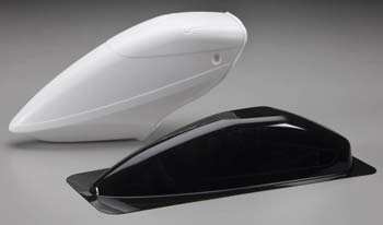 WHITE CANOPY SET INCL. WINDOW- GROMMETS-DECAL (1)