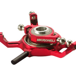 Precision CNC Aluminium X Swashplate (RED) - MCPXBL/BL2 (MH-MCPXBL112X)
