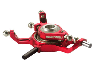 Precision CNC Aluminium X Swashplate (RED) - MCPXBL/BL2 (MH-MCPXBL112X)