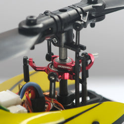 Precision CNC Aluminium X Swashplate (RED) - MCPXBL/BL2 (MH-MCPXBL112X)