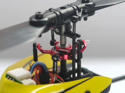 Precision CNC Aluminium X Swashplate (RED) - MCPXBL/BL2 (MH-MCPXBL112X)