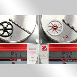 Titanium Main Shaft/CNC Delrin Gear/Auto Hub (Red) - Blade 180CFX/150S (MH-18FX167X)