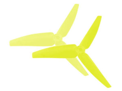 Plastic 3 Blade Propeller 82mm Tail Blade (YELLOW) - BLADE 230S / 230S V2 / 250 CFX (MH-230S050YL)