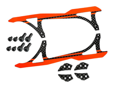 Carbon Fibre Landing Skids "A" Style (R) (For MH Landing Gear Series) (MH-230S006AR)