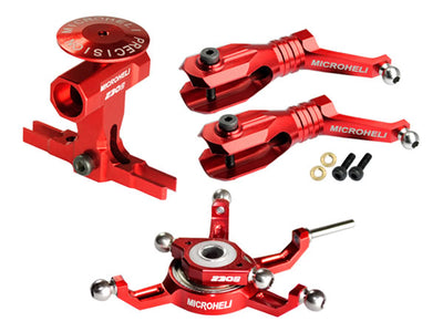 Microheli CNC Blade 230 S Power Package (RED) - BLADE 230S / 230S V2 / 250 CFX (MH-230S-PWRR)