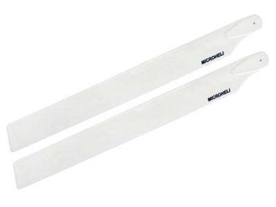 Plastic Main Blade 240mm (WHITE) - BLADE 230 S / 230S V2 (MH-230S003WT)