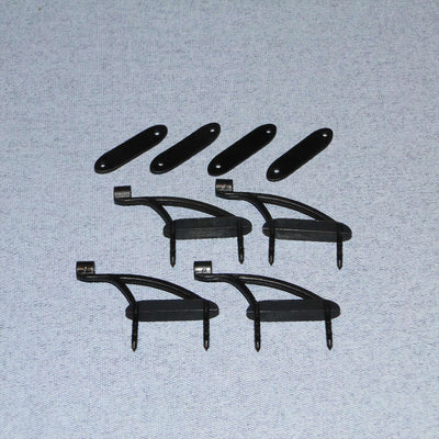 Control Horn for 2.0mm CF Rod (Pk4) : RCA282