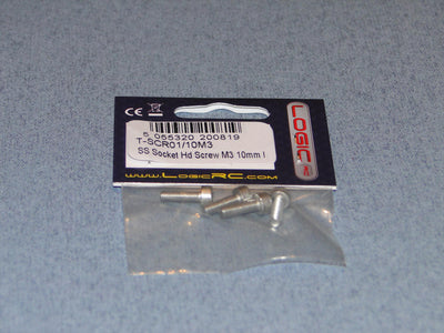 SS Socket Hd Screw M3 10mm Pk4 : SCR01/10M3