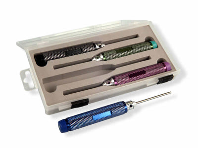 Hex Driver 4 Piece Ball/End Deluxe Set 1.5mm - 3.0mm