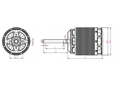 Kontronik PYRO 1000-48L Motor : 27806