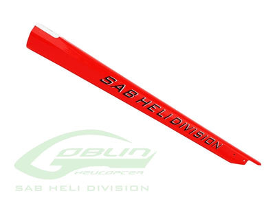 Carbon Fiber Tail Boom SAB Goblin 420 - Red (H0864-S)