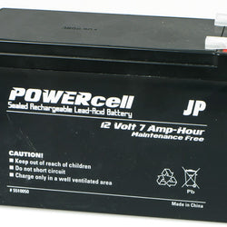 12V - 7Amp Dry Battery