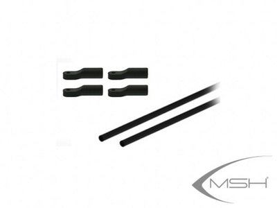 Tail Boom Braces XLPower/Protos (XL38T04)