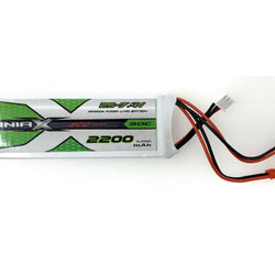 ManiaX 7.4V 2200mah 30C Lipo Rx Battery Pack : MX2200-2S-30-RX