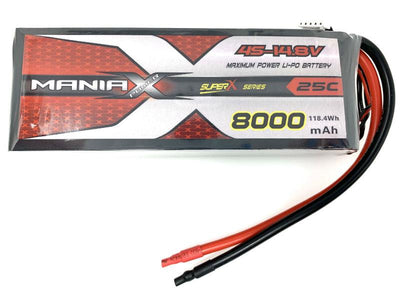 ManiaX 14.8V 8000mah UAV Lipo Battery Pack : MX8000-4S-25
