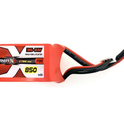 ManiaX 11.1V 850mah 70C Lipo Battery Pack : MX850-3S-70