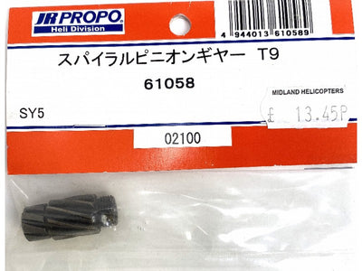SPIRAL PINION GEAR T9