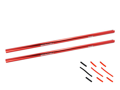 CNC Aluminium 270mm Tail Boom Extension (RED) - BLADE 230S / 230S V2 / 250 CFX (MH-230S125BAX)