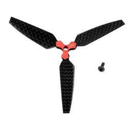 Carbon Fibre Folding 3 Blade Propeller 90mm Tail Blade (RED) (MH-23V2150CF)