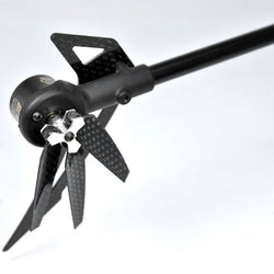 Carbon Fibre Folding 3 Blade Propeller 90mm Tail Blade (RED) (MH-23V2150CF)