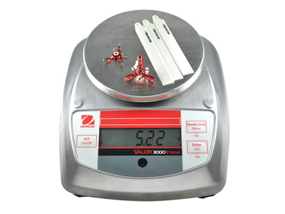 CNC Triple Orange Blades Conversion Set (RED) - BLADE NANO CPX/S/S2 (MH-NAS2101TOR)