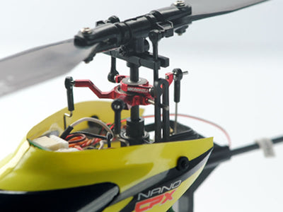 Precision CNC Aluminium Swashplate (RED) - BLADE NANO CPX/S/S2 (MH-NCPX112)