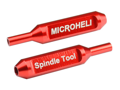 Aluminium Spindle Shaft Tool Set (RED) - BLADE NANO CPX / CPS / S2 (MH-T119)