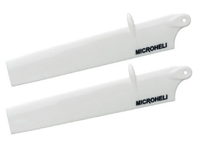 Bullet Plastic Main Blade 117mm (WHITE) - MCPXBL/BL2 : MH-MCPXBL303WT