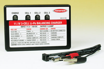 TWISTER 3D STORM/3DX LIPO BALANCING CHARGER