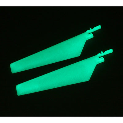BLADE MICRO CX LOWER MAIN BLADE SET (GLOW IN THE DARK)