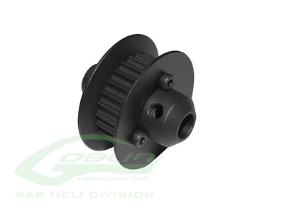 New Heavy Duty Tail Pulley 24T Black Matte Anodize
