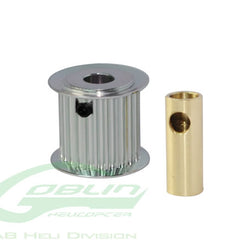 Aluminium Motor Pulley 24T (for 6/8mm motor shaft)