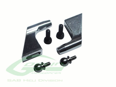 Aluminium Main Blade Grip Arms - Goblin 380