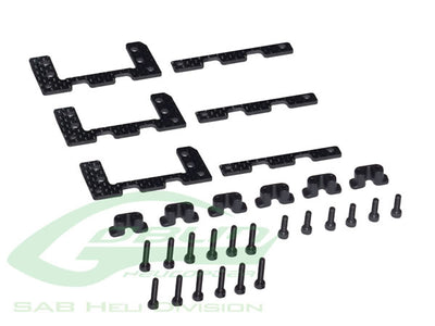 KST DS589MG Carbon Servo Support - Goblin 500 Sport