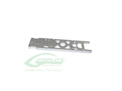Aluminium Main Plate - Goblin Black Nitro : H0683-S
