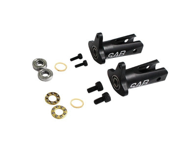 Aluminium Tail Blade Grips Black Matte - Kraken 580 : H1233-S