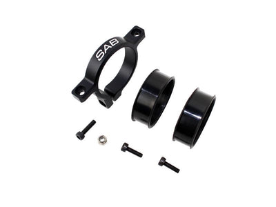 Aluminium Rear Boom Block 30mm RAW Nitro : H1372-S