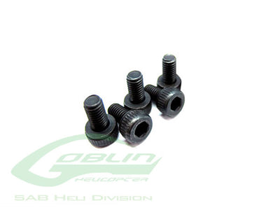 DIN 12.9 Socket Head Socket Cap M6x10 (5pcs) -Goblin 630/700