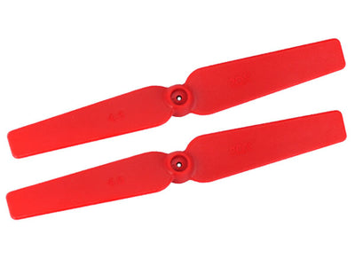 Plastic 3D Propeller CCW 117mm (RED) - BLADE 200 QX