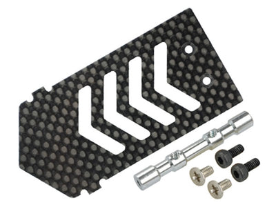 MicroHeli Aluminium/Carbon Fibre ESC Mount w/ Tray Support