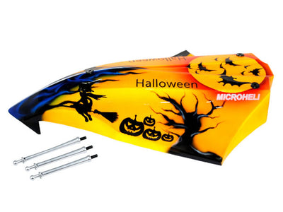 Airbrush Fiberglass HellFire Canopy (for MH Quadcopter Kit)
