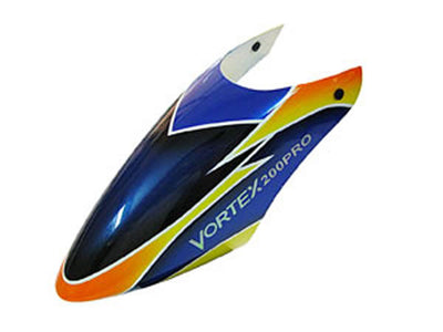 MICROHELI FIBREGLASS CANOPY - VORTEX 200PRO