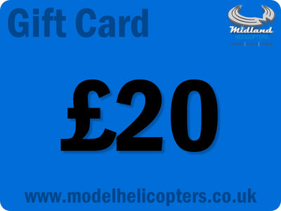 Midland Helicopters Digital Gift Card : MHGV20