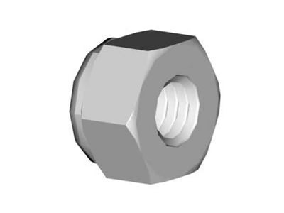 Hex Lock Nut M3 (10)